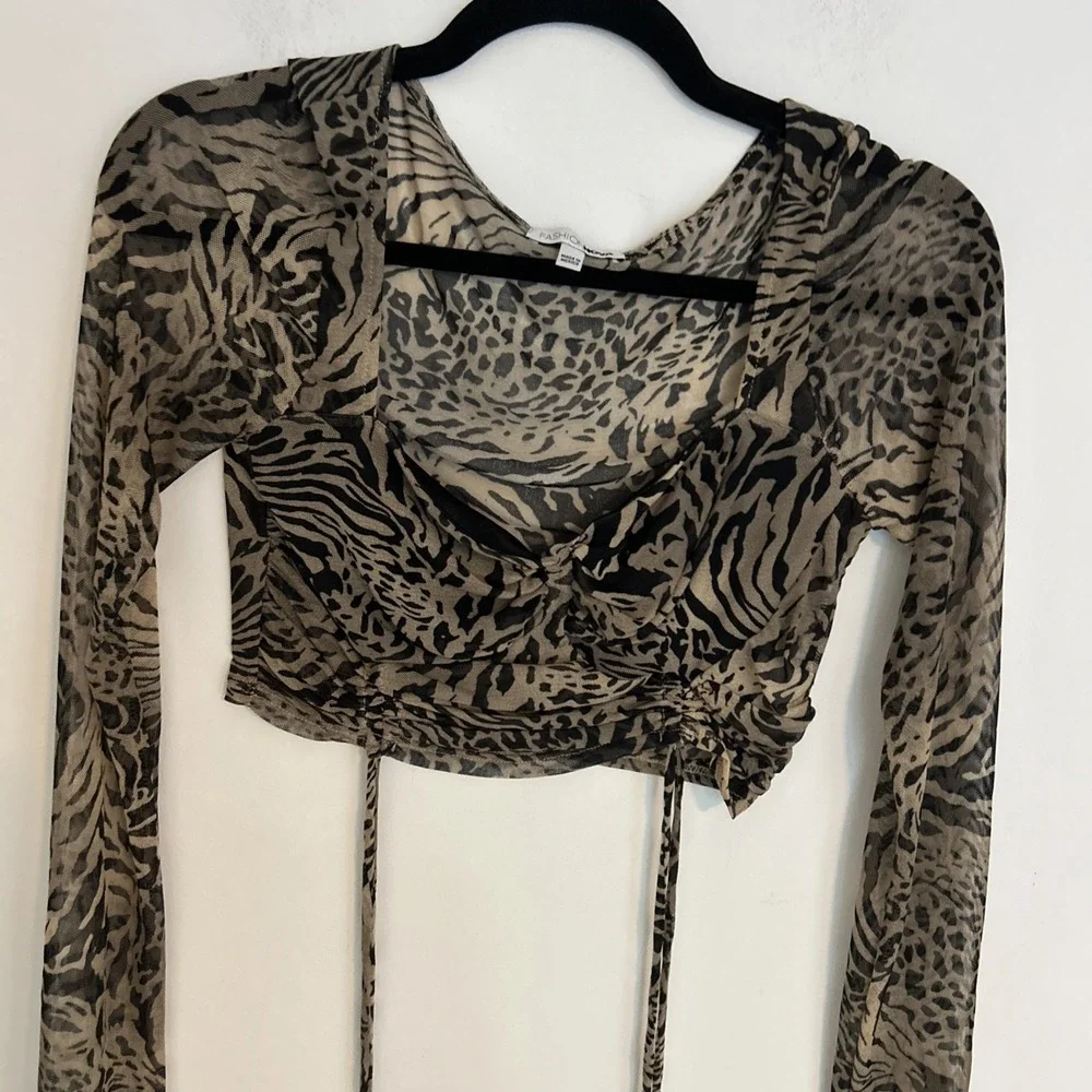 Bundle Of 3/Two Women's‎ Fashion Nova Tops One Black Baleaf Skort All Small